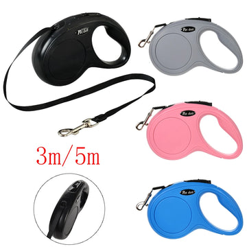Retractable Pet Leash – Smooth, Strong & Easy Control